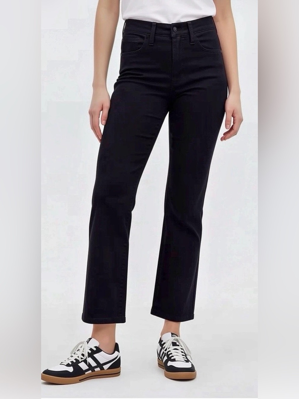 Madewell Mid-Rise Kick Out Jean Black Wash Size 29t